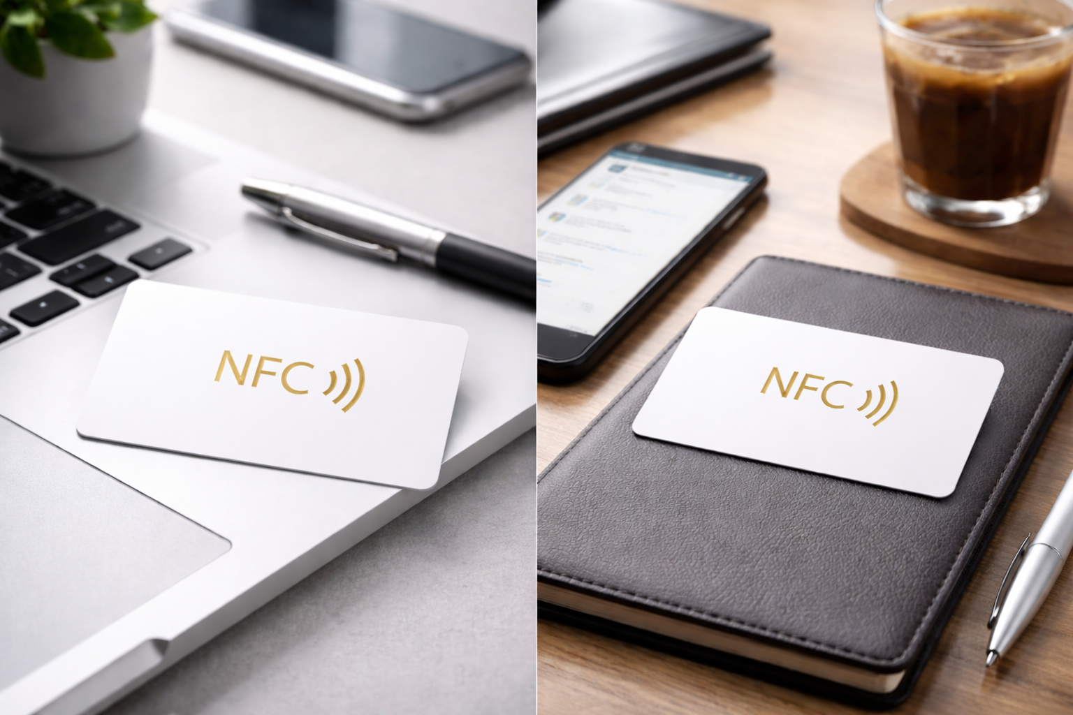 TapPulse NFC Card Pvc White
