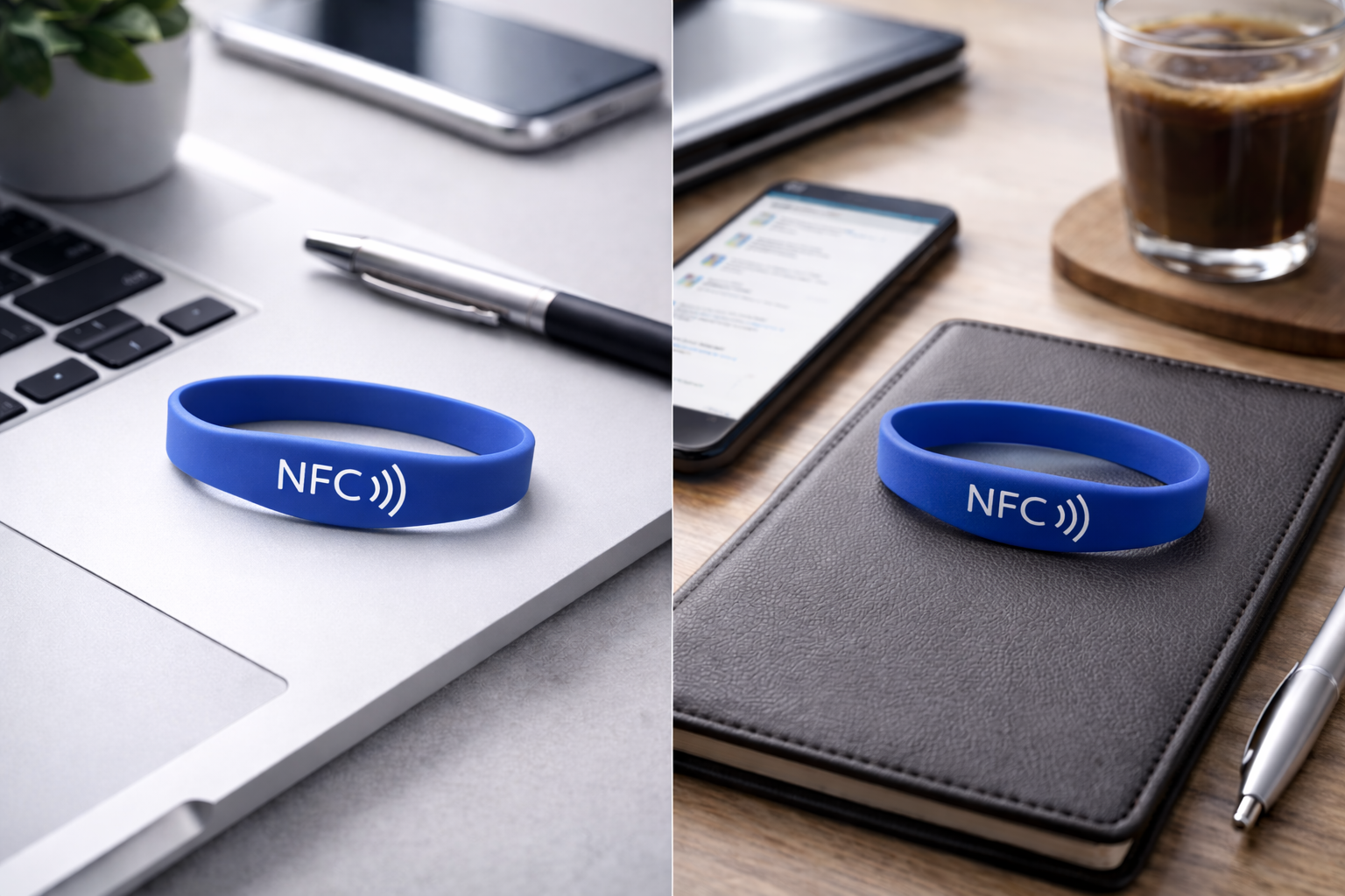 Tappulse Slim Silicone NFC Wristband